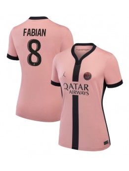 Paris Saint-Germain Fabian Ruiz #8 Ausweichtrikot für Frauen 2024-25 Kurzarm